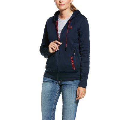 Ariat Keats - Hoodie Donkerblauw Dames - 39671-013